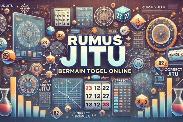 Rumus Jitu Bermain Togel Online