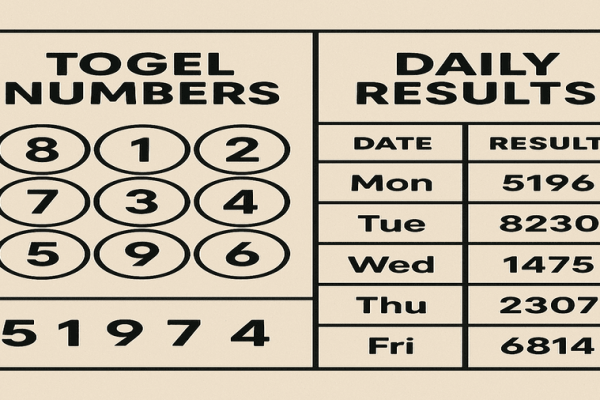 Belajar Kombinasi Angka Togel dari Hasil Data Harian