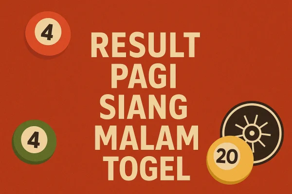 result pagi siang malam togel