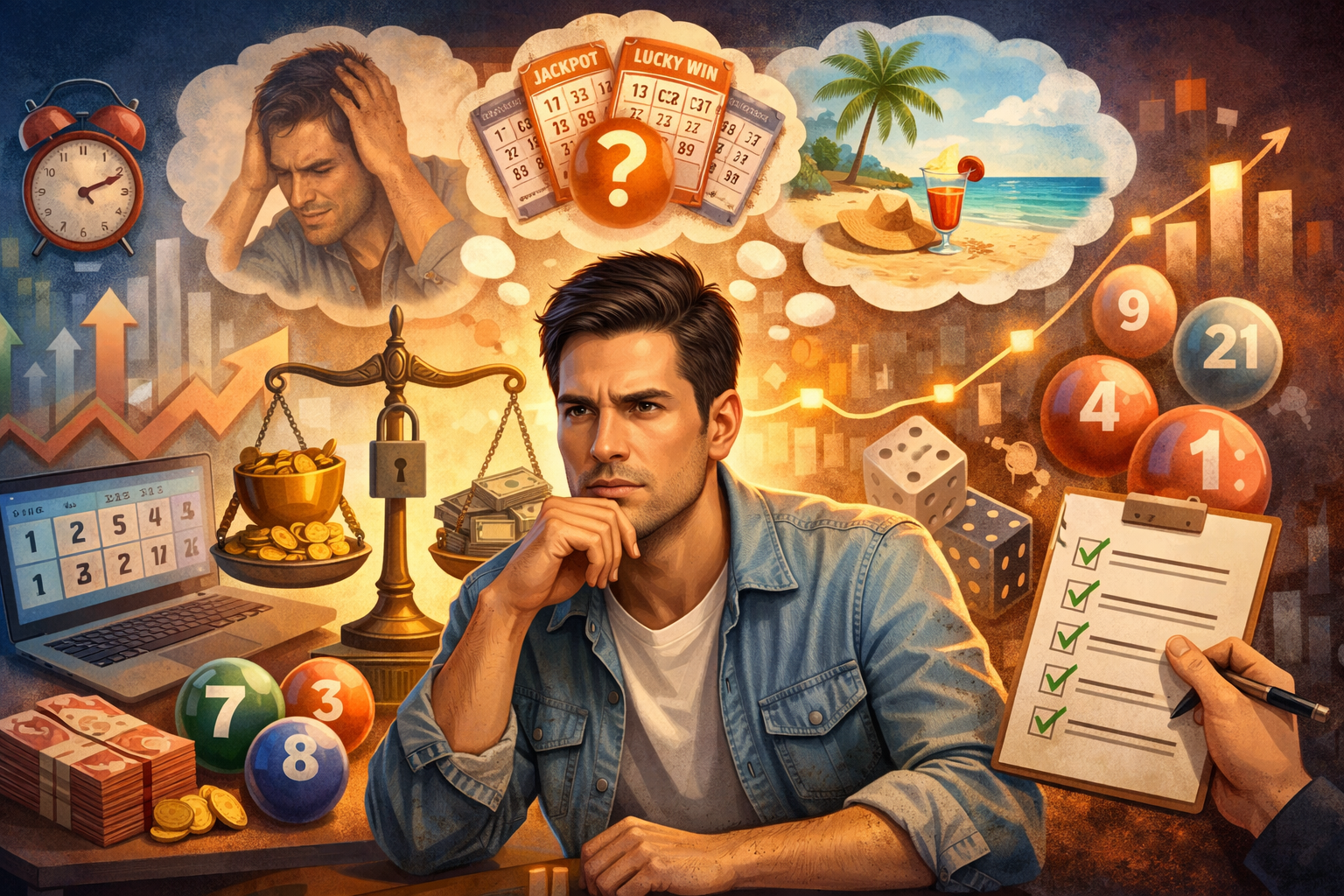 Cara Mengelola Ekspektasi agar Tidak Terjebak Nafsu Bermain Togel Online